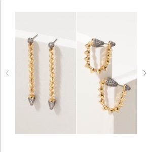 Renegade Convertible Linear Earrings